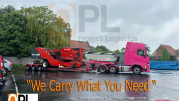 Belçika – Türkiye (Konya) Ağır Nakliye | Omega Proje Lojistik