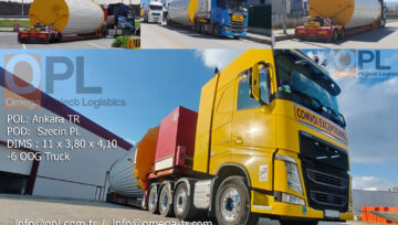 Ankara Poland - Oversize Cargo Transportation - Lowbed Transport